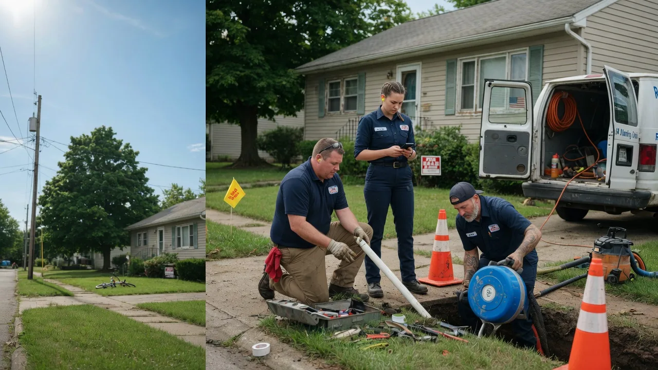 Sewer Line Repair in Thorn Hill, TN near me